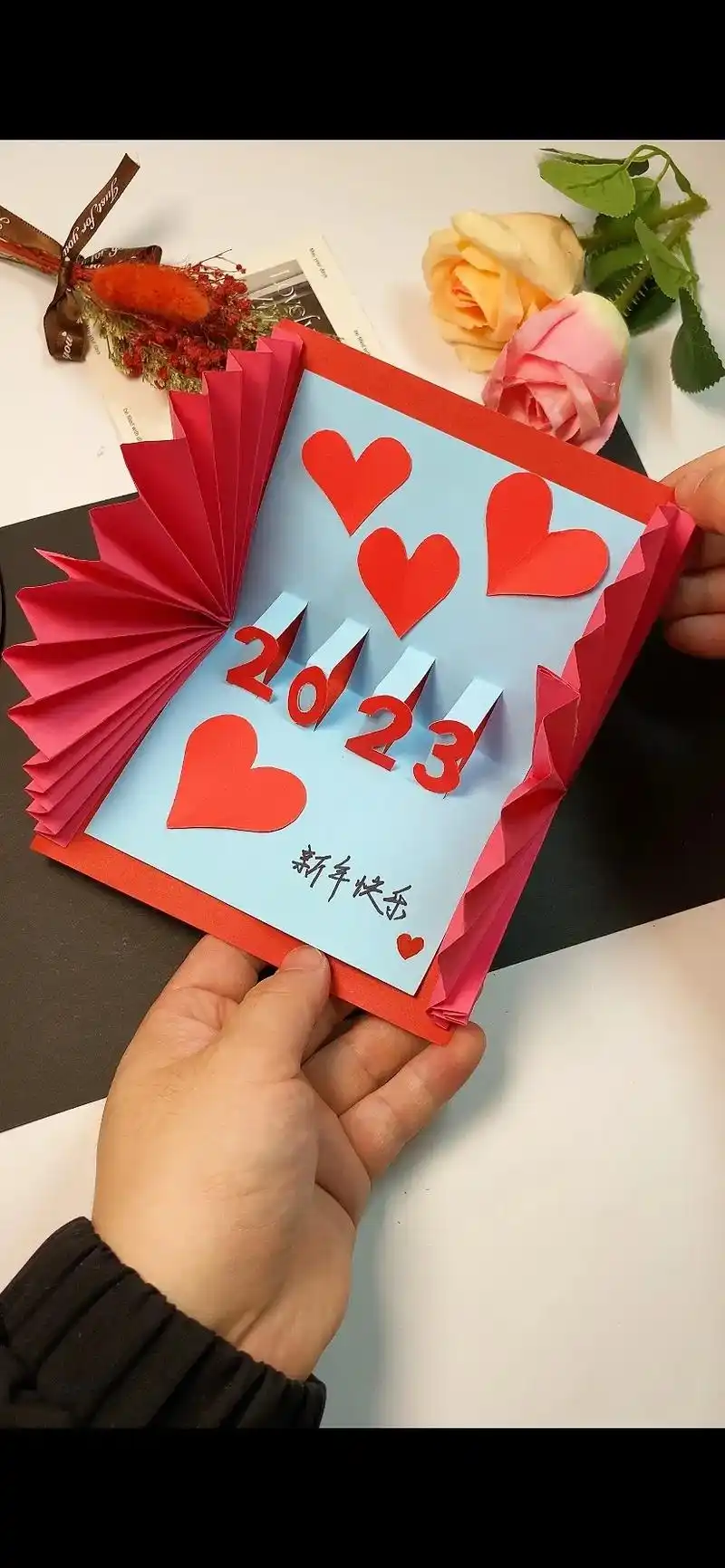 新年手工 #亲子手工 #元旦手工 - 抖音