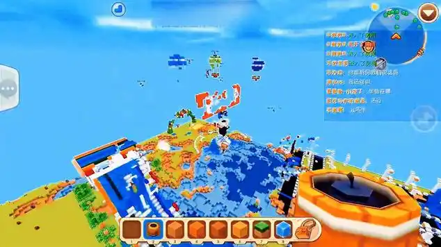 迷你世界:拆迁大队就是猛啊!地图直接快炸没了!