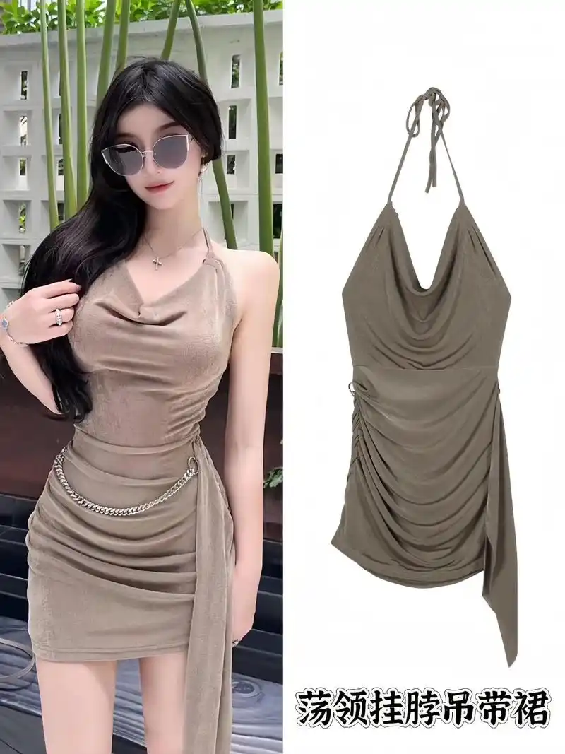 吊带裙多一条带子是什么作用 - 抖音