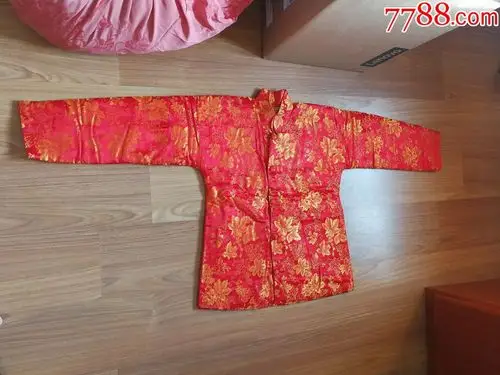 全新缎面手工女士棉袄