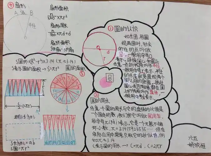 第四单元《圆》思维导图