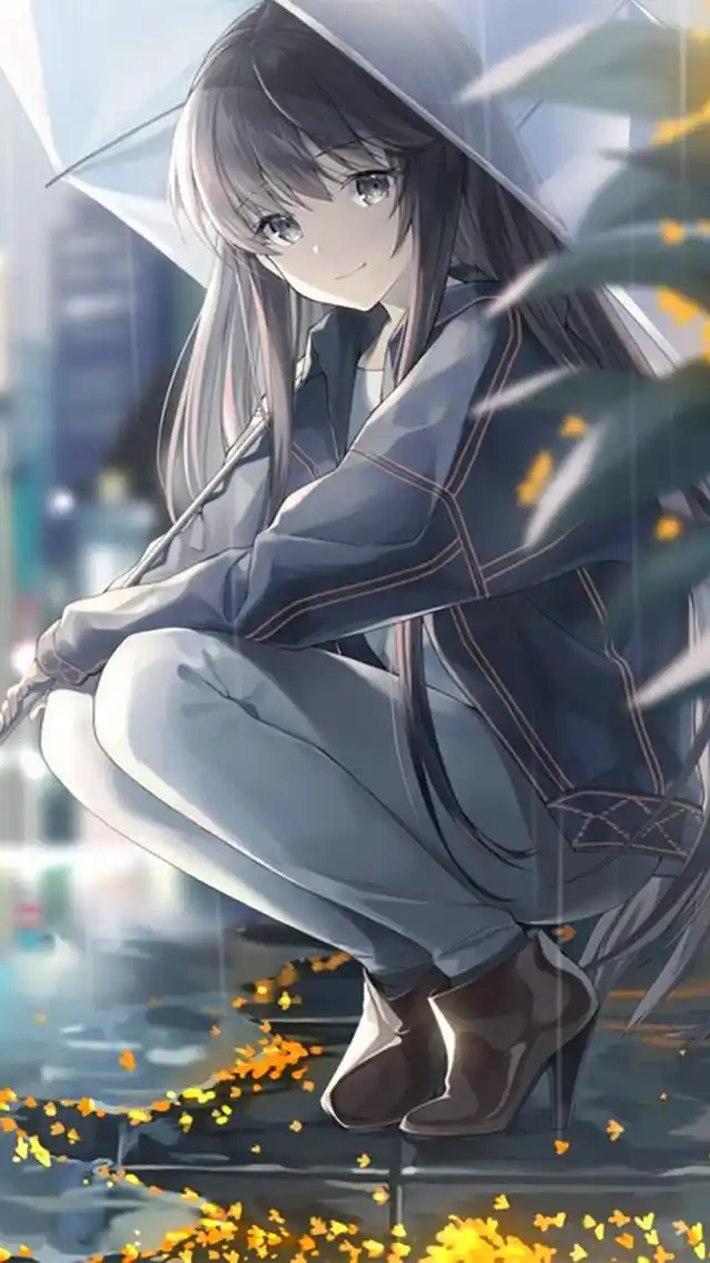 二次元动漫女主精美插画图集!借水开花自一奇,水沉为骨玉为肌