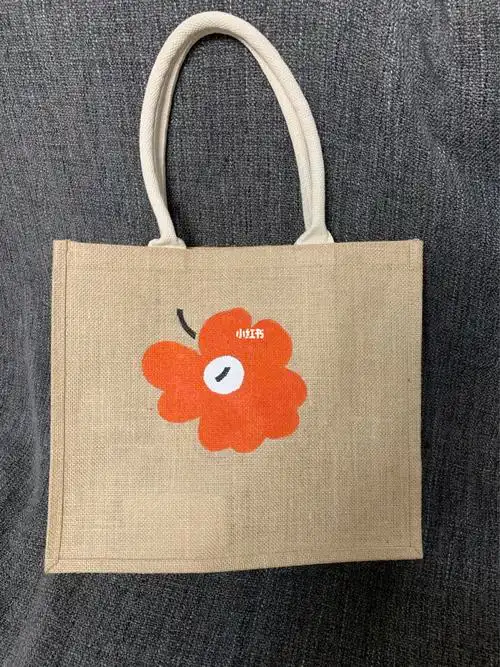 麻布包包画好啦