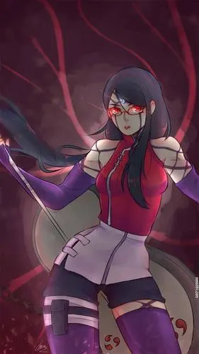 1080x1920图片下载_火影忍者佐助和樱的女儿宇智波佐良娜uchiha sarad