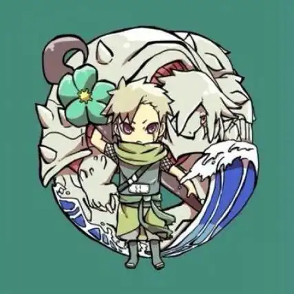 火影忍者qq头像圆形 - 歪脖子卡通头像!