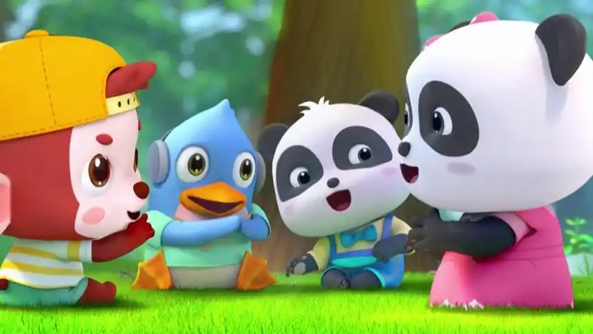 宝宝巴士儿歌3d版第21集丢手绢