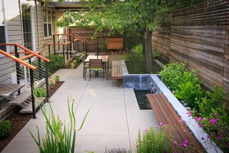 小型独栋别墅花园设计实景图片案例参考13例