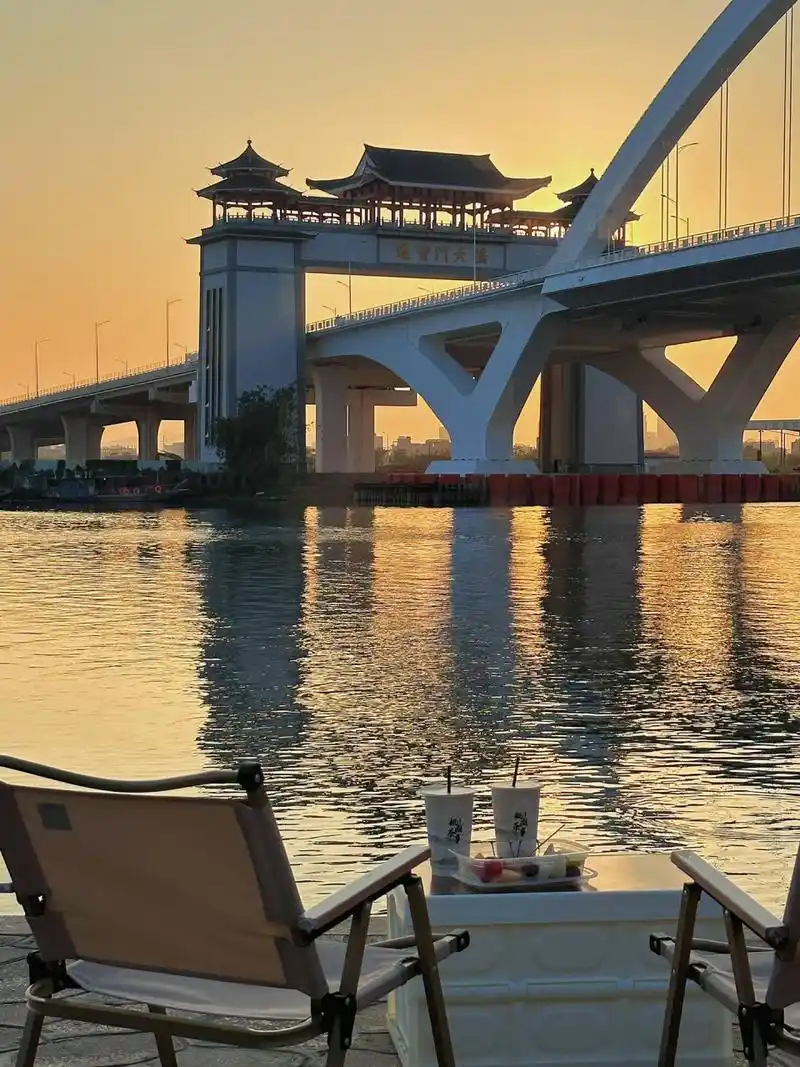 打卡揭阳新建的进贤门大桥 不用门票990元打卡!