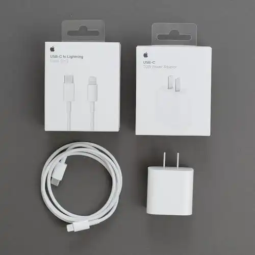 苹果原装充电器iphone13pro充电i11快充20wpd数据线正品手机充电器