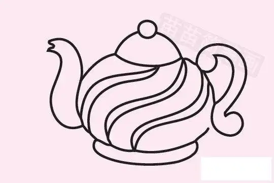 茶壶简笔画图片大全教程