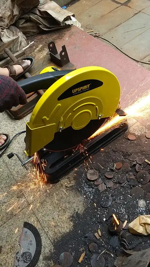 外贸出口电动工具355型材切割机 14寸金属砂轮机 大功率350钢材机