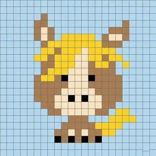 9张12生肖卡通图案织毛衣用的到收藏起来吧