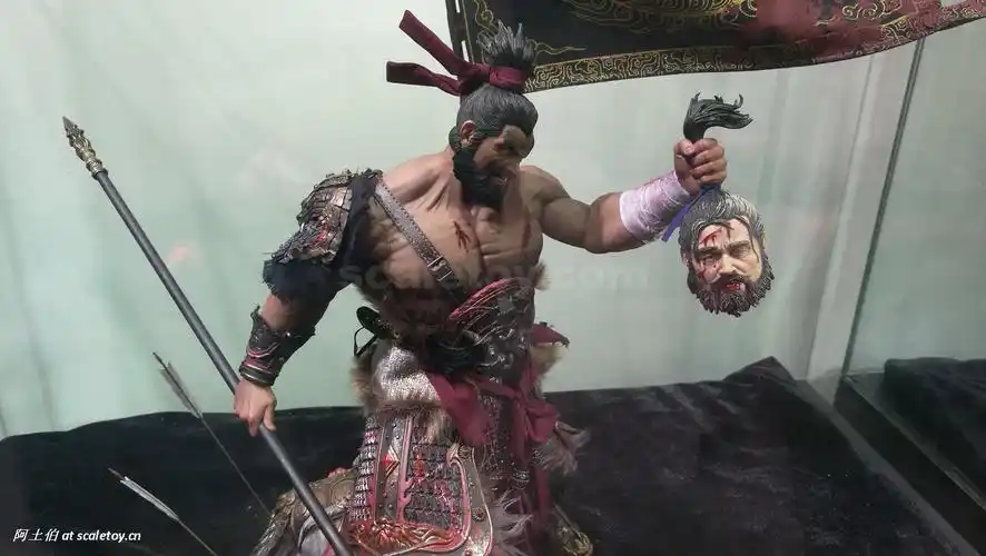 张飞,怒斩敌将首级