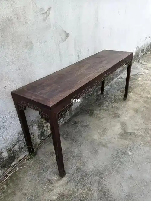 老红木条桌