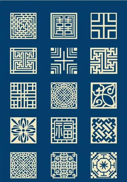 值得收藏的中国传统纹样 精细绝美