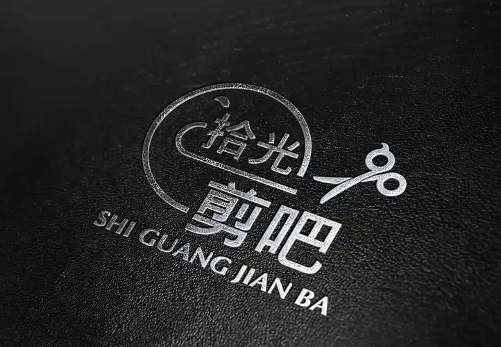 理发店logo设计案例