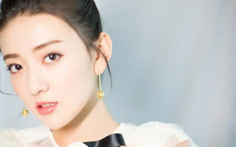 梁洁甜美迷人写真图片桌面壁纸,大陆明星,高清,甜美,清新,美女明星