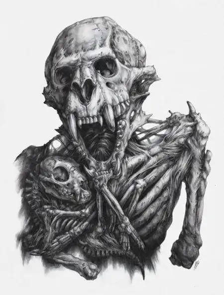 不是素描的异形怎么画