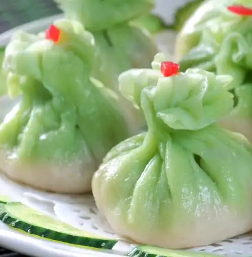 翡翠烧麦的做法和配方