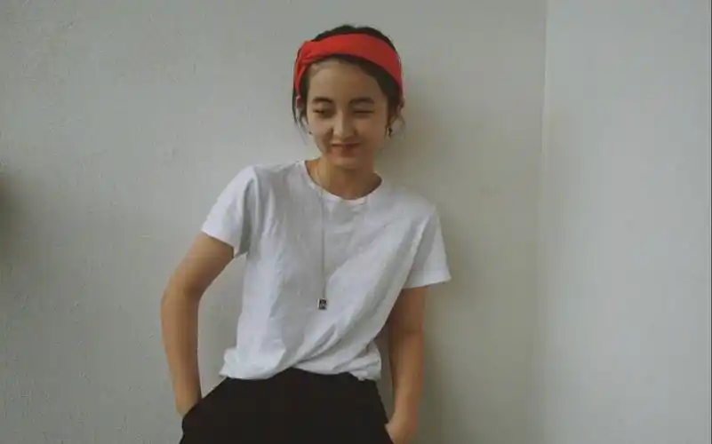 张子枫甜美笑容