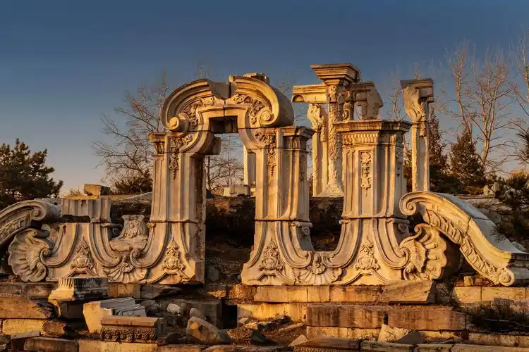 圆明园大水法余晖