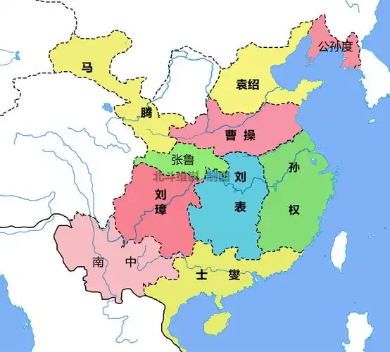 东汉末年地图 东汉地图全图超大图-丹霞百科