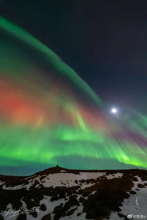 极光##冰岛