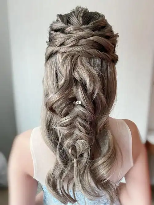 生日会宴会婚礼发型造型