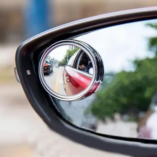 广角倒车镜汽车后视镜小圆镜盲点360度小车反光镜辅助镜盲区镜子无