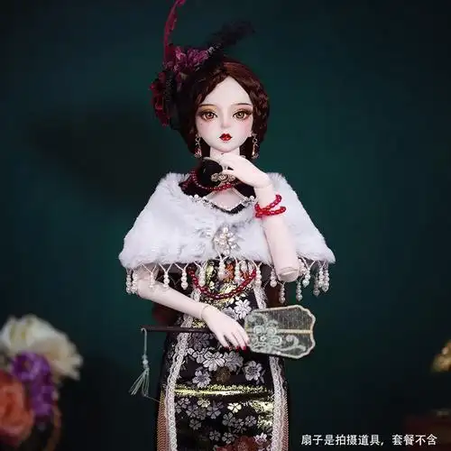 德必胜娃娃《玉墨》67一袭旗袍温暖了岁月,自古美玉配美人_腾讯新闻