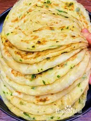 半发面葱油饼的做法-百度经验