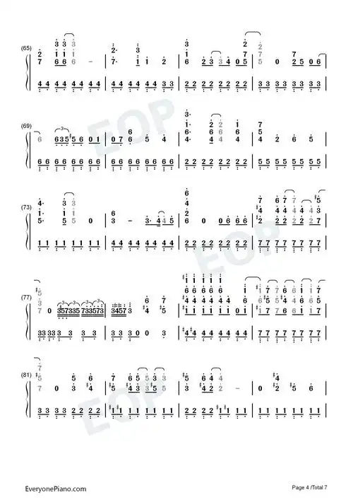 justiΦs假面骑士555主题曲双手简谱预览4