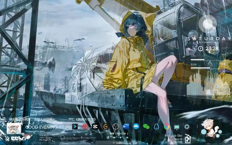 【4k】高质量二次元动态壁纸推荐 #40 丨 4k 60fps 动漫 游戏 【wallp