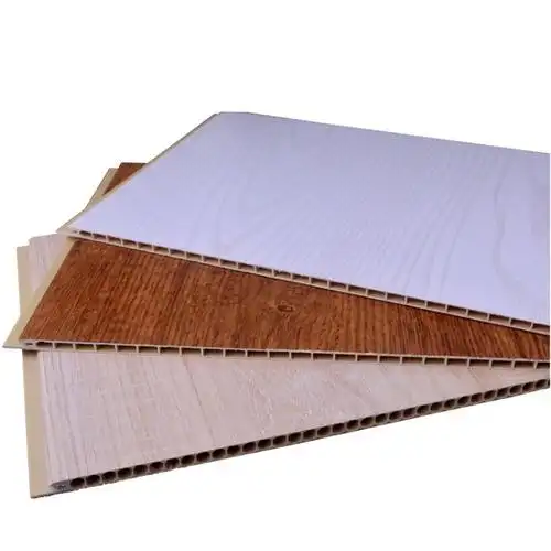 工厂直销墙面护墙板自装扣板竹木纤维集成墙板装修材料快装板材集成