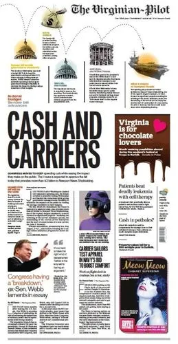 设计秀# 满版排版的报纸设计 #设计参考