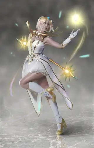 英雄联盟拉克丝大元素使终极皮肤拉克丝新年第一发我不管你们快来夸我