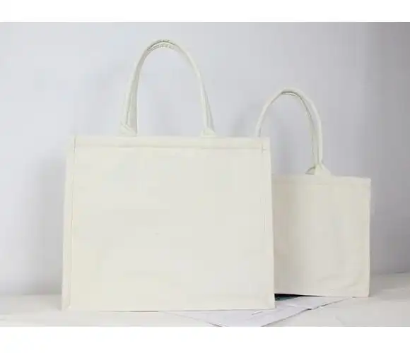 无印同款帆布托特包白色帆布包手提包单肩包购物袋小红书推荐现货