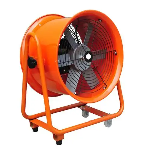 移动式排烟风机工业低噪音强力防爆抽风机移动式轴流风机移动式排风扇
