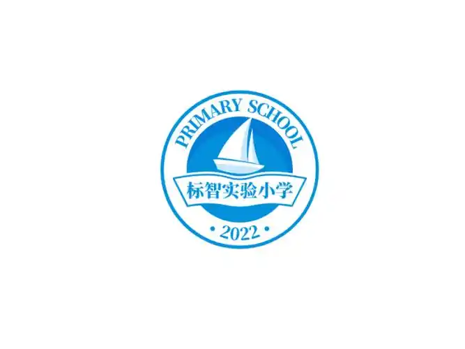 简约教育学校徽章logo设计-logo设计 - 标智客