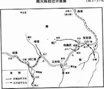 隋灭陈之战,260载乱世尘埃落定