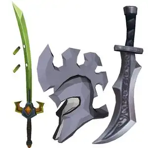 瑞文锐文无极剑圣符文之刃武器1:1可手持爱奇幻3d纸模型diy手工