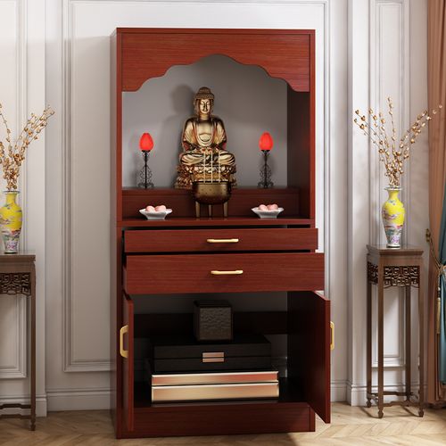 佛龛立柜供桌家用佛柜供台佛台经济型财神爷佛像佛柜