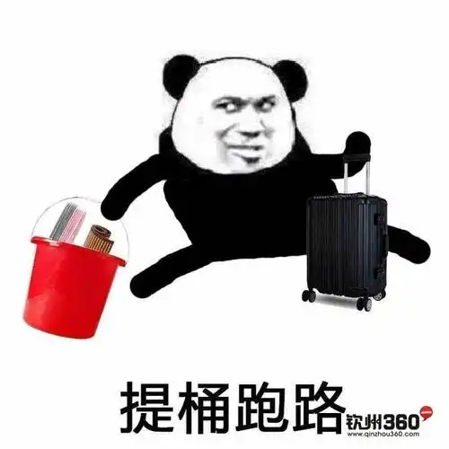 提桶跑路了,没法混了