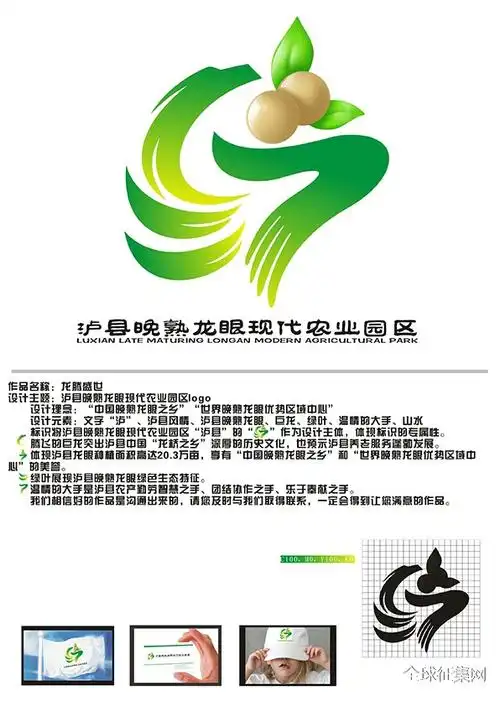 泸县世界晚熟龙眼现代农业园区logo投票开始啦!