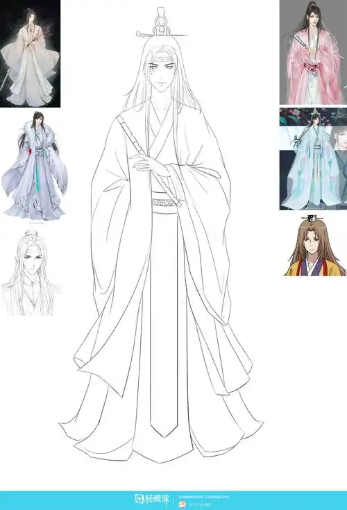 古风类服饰剪裁设计基础汉服