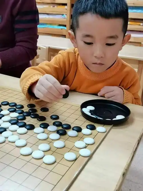 金芳幼儿园围棋展示课