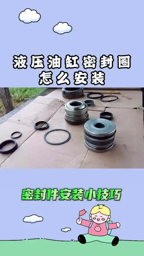 液压油缸密封圈怎么安装