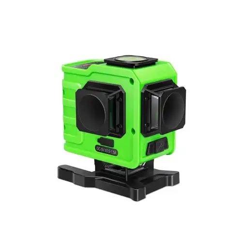 12线水平仪绿光高精度强光细线室外超亮16线蓝光贴墙仪激光平水仪