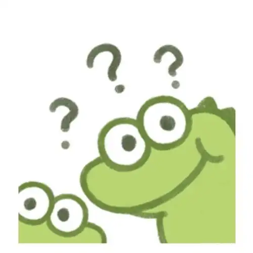 又憨又可爱:小鳄鱼表情包