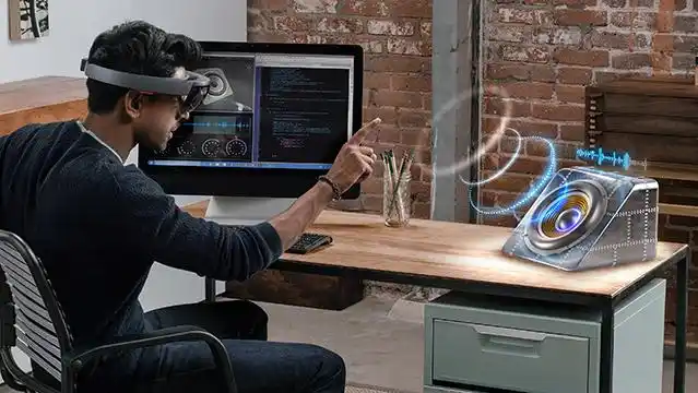 微软microsofthololens全息眼镜虚拟现实增强vr头盔oculus智能眼镜